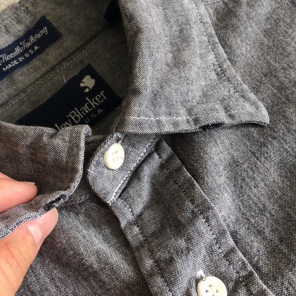 Vintage black wash chambray shirt - Picture 7 of 11